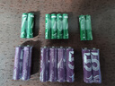【百万热销】彩虹电池5号和7号AA 计算器钟表玩具七号碳性电池1.5v电池五号 5号8粒+7号8粒 实拍图