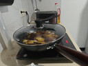 京严炒锅章丘款铁锅无涂层炒菜不粘锅家用精铁锅具燃气电磁炉用已开锅 【灶具通用】适合3-5人  赠盖铲  直径 32cm 百年工艺｜传统铁锅｜健康不沾 实拍图