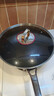 京东京造 钛珐琅炒锅 爆炒抗粘电磁炉燃气灶可用【有钛无涂层】32cm 实拍图