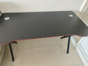 奥伦福特  电脑桌台式家用电竞游戏桌办公书桌简约书房写字桌子 碳纤维纹路单桌-120*60 升级款电竞桌 实拍图
