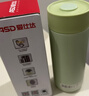 爱仕达（ASD）316L不锈钢真空保温杯 家用办公学生水杯 长效保温 400ml 薄荷绿 实拍图