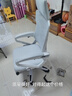 锦汐 电脑椅家用办公椅子靠背人体工学椅学习转椅老板座椅游戏电竞椅 【二代升级款】白框灰网+乳胶 实拍图