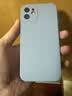 品胜 适用苹果12手机壳iphone12柔性液态保护套全包防摔12软壳直边手机壳 薰衣草灰 实拍图