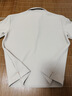 马登工装华夫格polo衫男商务休闲短袖半拉链重磅男士T恤夏季体恤潮牌 浅杏色 【轻奢polo衫/老钱风/衣服男装夏季】 S 【今日下单 顺丰包邮】 实拍图