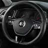 微尚 真皮方向盘套大众新朗逸宝来速腾迈腾POLO帕萨特高尔夫途观L探岳 实拍图