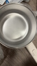 美的（Midea）电煮锅 小电锅 不锈钢0涂层电热锅 宿舍小锅多功能锅 1.6L学生寝室一体泡面小火锅XZC2017G 配蒸笼 实拍图