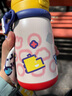 babycare儿童水杯6个月以上宝宝霸王龙不锈钢保温杯上学450ml-新旧款混发 实拍图