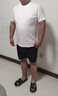 拇指白小T一代纯棉短袖T恤男女26春夏新品休闲小白丅百搭 皓白女款 L 实拍图