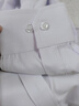 南极人衬衫男纯色长袖商务衬衫男士棉质舒适衬衣外套修身白衬衫男2XL 实拍图