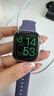 Apple/苹果 Watch S11 智能手表GPS款42毫米银色铝金属表壳雾紫色运动型表带S/M MEUT4CH/B 实拍图