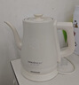 金灶（KAMJOVE） 茶艺专用泡茶烧水壶优雅长嘴电热水壶随手泡开水壶自动断电热水壶煮水壶家用1L 1L T-93（象牙白色） 实拍图