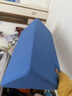 可孚 医用翻身垫海绵病人软护理三角枕头医疗侧身卧床瘫痪老人防褥疮靠背侧身翻身枕辅助靠垫 三角形蓝色50cm 实拍图