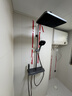 恒洁（HEGII）花洒淋浴套装D40 曲面版智能数显除垢自洁花洒套装DMF958-334S-SH 实拍图