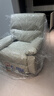芝华仕（CHEERS）头等单人布艺沙发客厅电动懒人沙发芝华士舒适代表作9780白 实拍图