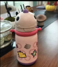 babycare儿童保温杯婴儿吸管水杯水壶不锈钢保温杯上学450ml-新旧款混发 实拍图
