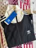 阿迪达斯（adidas）三叶草男女休闲潮流时尚撞色运动外套上衣JW0110 S码 实拍图