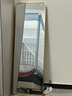 娜兰斯 穿衣镜全身镜落地镜铝合金家用壁挂试衣卧室镜子贴墙现代大镜子 土豪金50*150（壁挂支架两用） 实拍图