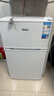 美的（Midea）88L两门小冰箱白色迷你冰箱租房宿舍办公室小型家用双温可冷冻冷藏节能BCD-88CM 实拍图