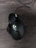 罗技（G）G502 HERO主宰者游戏鼠标电竞鼠标有线RGB机械配重竞技FPS吃鸡宏cf送男友男生礼物 G502HERO+赛博风防滑贴-黑 实拍图