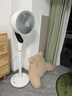 艾美特（AIRMATE）【天鹅MAX】空气循环扇直流变频家用大风力电风扇卧室轻音一级能效负离子净化语音落地扇 SRDI151 实拍图