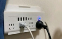 苏士赫尔摩【爬墙手机支架】4USB+2Type-C多功能插座/插线板/插排/插板/接线板/拖线板 总控开关8位1.6米 实拍图