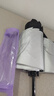 【全网爆款】手动UV折叠雨伞男女晴雨伞两用防晒遮阳黑胶伞 【新人福利】7骨 纯色随机无黑胶 实拍图