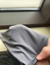 京东京造悦柔枕套 A类一等品 120g加厚耐用枕头套 48x74cm 一对装 科技灰 实拍图