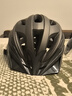 洛克兄弟 骑行头盔带风镜山地公路自行车头盔男女一体成型炫彩安全帽 钛色 ：58-62cm 灰色镜片 实拍图