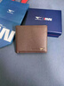 七匹狼（SEPTWOLVES）男士钱包短款真皮牛皮钱夹加厚大容量男式软皮皮夹送男友老公爸爸 送专柜礼盒 啡色 3A94054B-1 实拍图