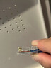 山泽 超五类网线水晶头 cat5e电脑千兆网络连接器 RJ45工程级8P8C超5类镀金水晶头 100个/盒 WL-5100 实拍图