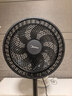 美的（Midea）【超级单品】七叶轻音立式电风扇家用柔风落地扇台式桌面小型风扇大风量节能摇头宿舍电扇 SAF30AB 实拍图