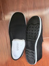 布舍元 传统千层底布鞋休闲鞋老年老人鞋老北京布鞋男51x-7701 黑色41 实拍图