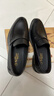 金利来（Goldlion）男鞋商务休闲正装鞋秋季舒适轻质时尚皮鞋50383013701A-黑-40码 实拍图