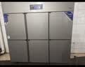 荣事达四开门冰柜商用6六开门双温冷冻冷藏两用立式冷冻柜1000升大容量冷藏柜1500厨房六门四门冰箱商用 六门上冷冻下冷藏【智能铜管双压缩机】 实拍图