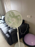 美的（Midea）【幸运草安睡1S】一级能效直流变频声控电风扇家用遥控卧室静音落地扇台式桌面抗菌大风力转页扇 实拍图