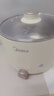 美的（Midea）电煮锅 0涂层不锈钢 宿舍小电锅 多功能家用宿舍泡面小火锅 2.6L蒸煮一体电热锅 XZC2066G 配蒸笼 实拍图