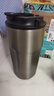 京东京造保温杯 咖啡杯水杯男士女儿童学生伴手礼品316不锈钢 银灰色480ml 实拍图