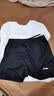 李宁速干运动套装男夏季新款男士t恤短袖短裤中考体育跑步健身训练服 【速干款】白色短袖+黑色短裤 2XL 实拍图