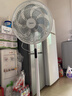 美的（Midea）【飓风节能】七叶柔风立式电风扇/家用轻音落地扇/台式小型风扇/大风力遥控定时摇头风扇 SAH35BSJ 实拍图