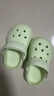 牧童儿童拖鞋夏男宝宝洞洞鞋软底女童卡通洗澡婴幼儿家居鞋奶龙绿140 实拍图