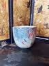 极素青花火石红描金手绘荷韵锦鲤陶瓷茶杯家用高档茶具主人杯茶水杯子 手绘荷韵_六方杯【简装】 129mL 实拍图