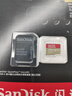 闪迪（SanDisk）128GB TF(MicroSD)内存卡 4K极速金卡A2 V30 U3行车记录仪 运动相机无人机 监控存储卡 读190MB/s 实拍图