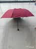 加固折叠雨伞手动结实耐用黑胶晴雨伞两用遮阳防晒学生雨伞 酒红-加大号110cm黑胶防晒款10骨 实拍图