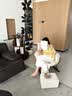 千禧华府摇摇椅成人摇摇椅躺椅懒人沙发大人客厅阳台家用室内休闲企鹅摇椅 实拍图