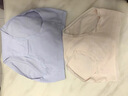 京东京造【A类新疆棉】女士内裤10A抗菌蚕丝裆纯棉三角内裤女中腰4条装XL 实拍图