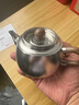 京东京造纯钛泡茶壶 功夫茶具茶水分离家用户外便携闷茶壶沏茶器320ml 实拍图