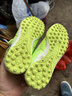 卡尔美（KELME）儿童足球鞋TF碎钉魔术贴免系带防滑耐磨球鞋 果绿  34  实拍图