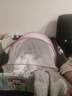 南极人婴儿蚊帐罩宝宝小床蒙古包全罩式防蚊罩儿童可折叠通用蚊帐粉色 实拍图