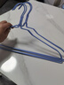 秉优 衣架 宽度46cm晾衣架 18寸加粗浸塑衣架10支 实拍图