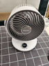 夏普小风铃空气循环扇电风扇家用小型风扇桌面台式静轻音99档风速抑菌大风量一级能效PJ-CA230A-C 实拍图